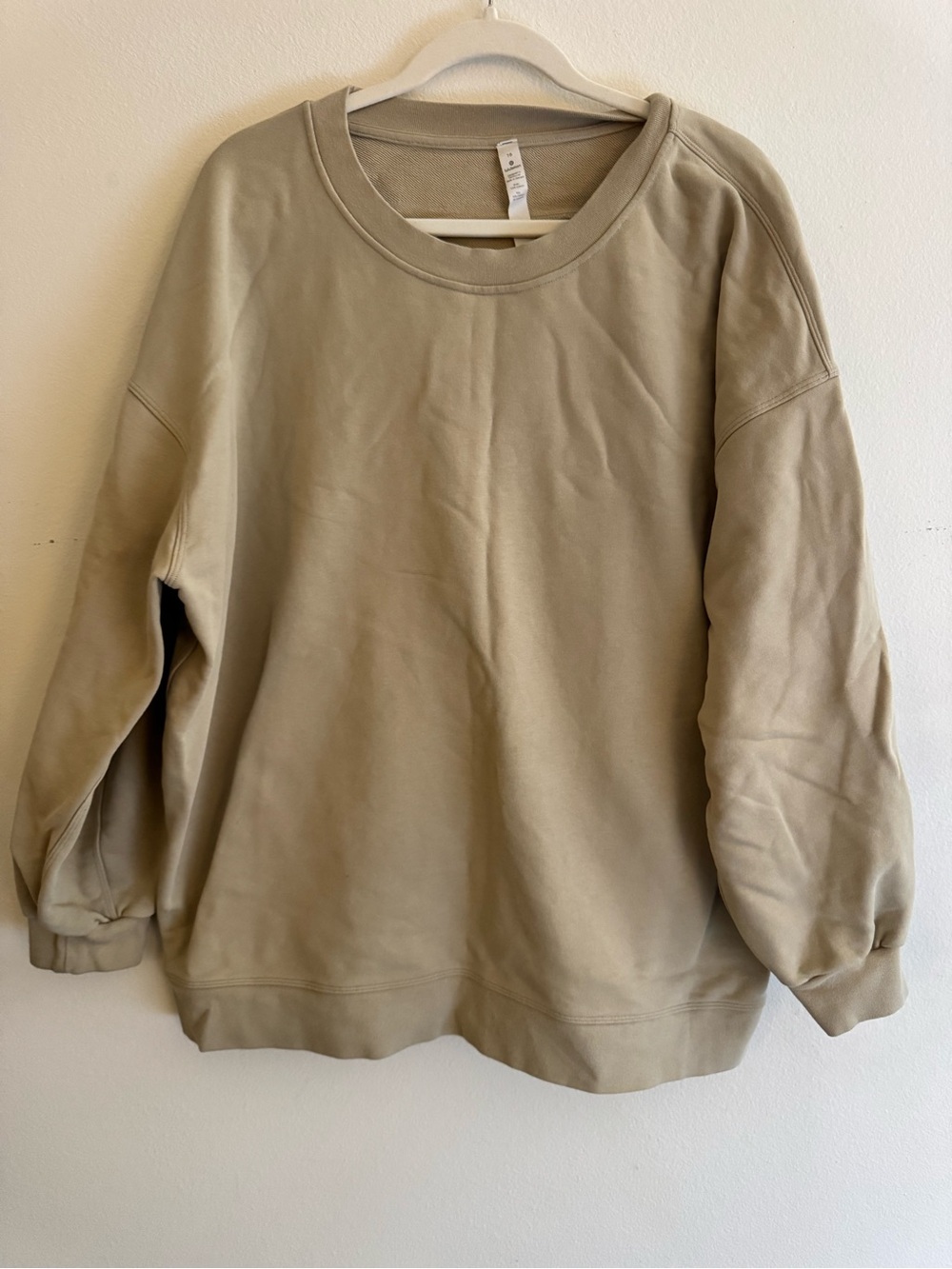 lululemon athletica Perfectly Oversized Crew - tan